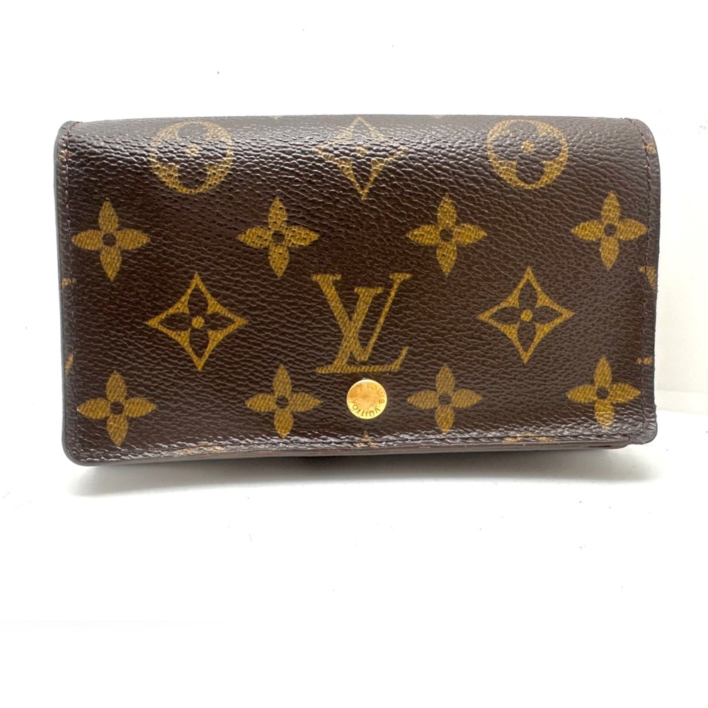 Good condition authentic Louis Vuitton Monogram Tresor wallet CT0044 - Picture 14 of 14